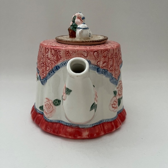 VINTAGE FITZ AND FLOYD TEAPOT - Picture 2 of 4